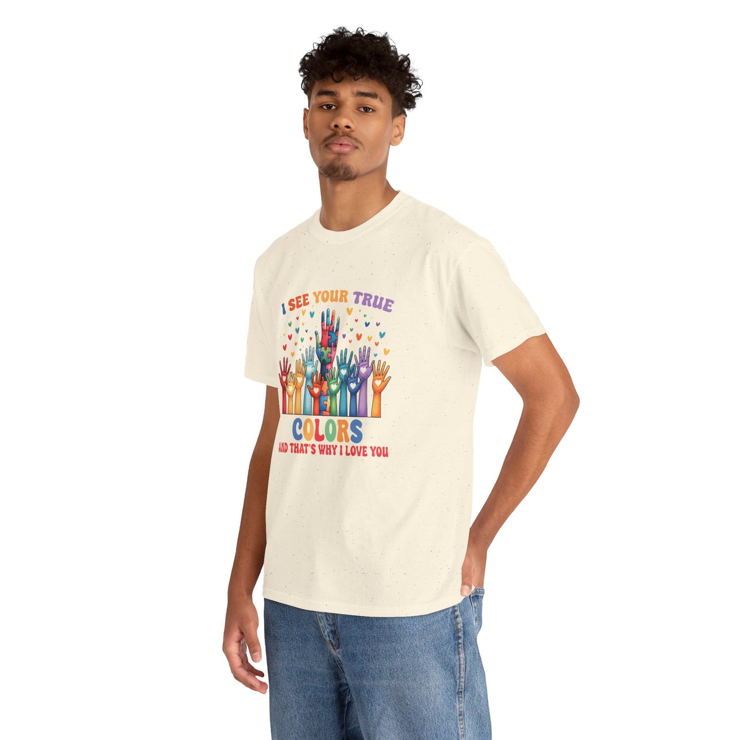 "I See Your True Colors" Rainbow Pride Tee
