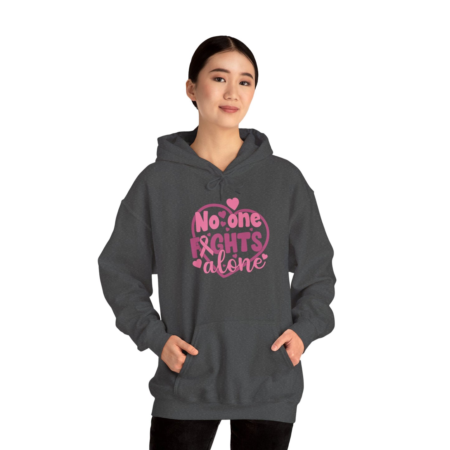 "No One Fights Alone" Hoodie