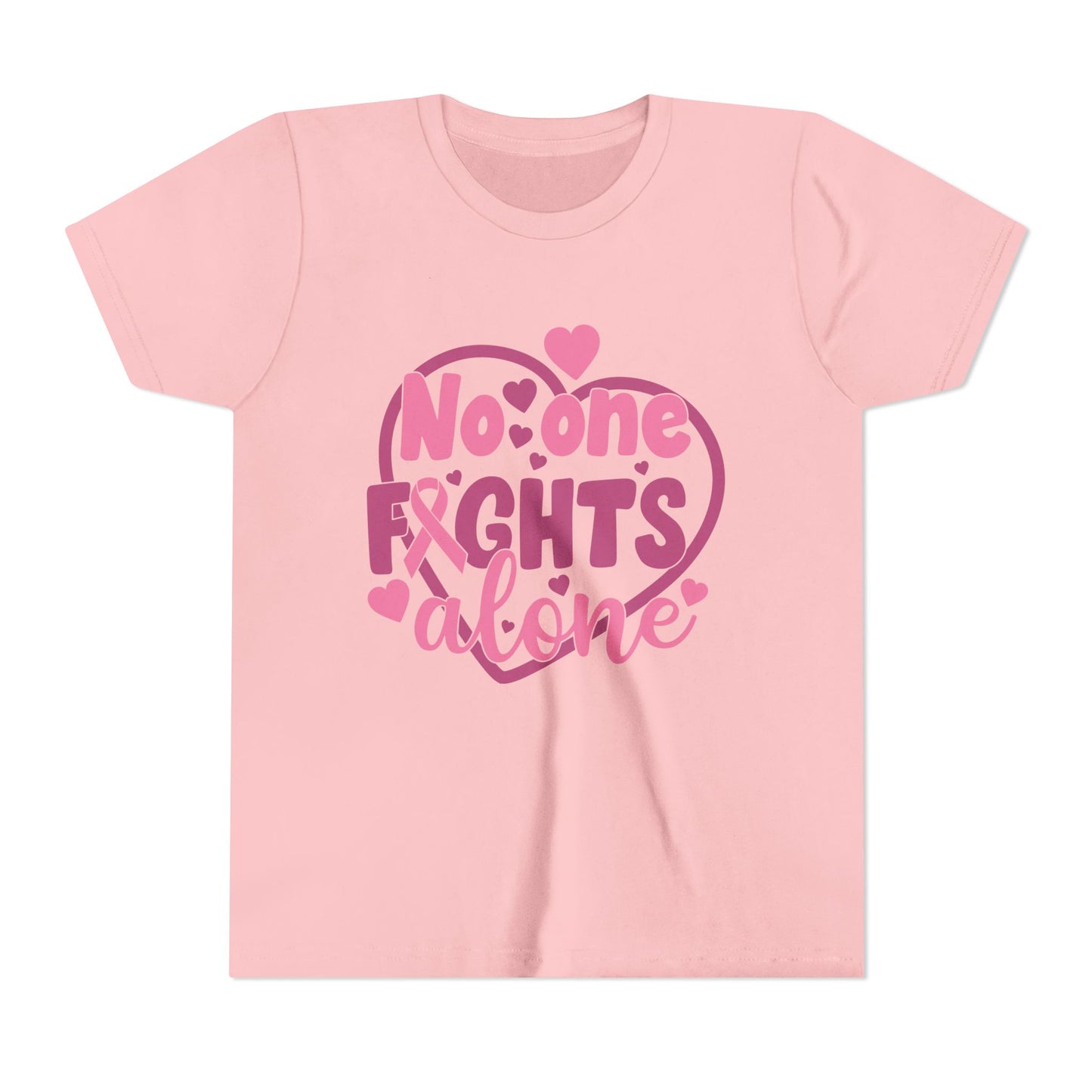 "No One Fights Alone"  Kids Shirt