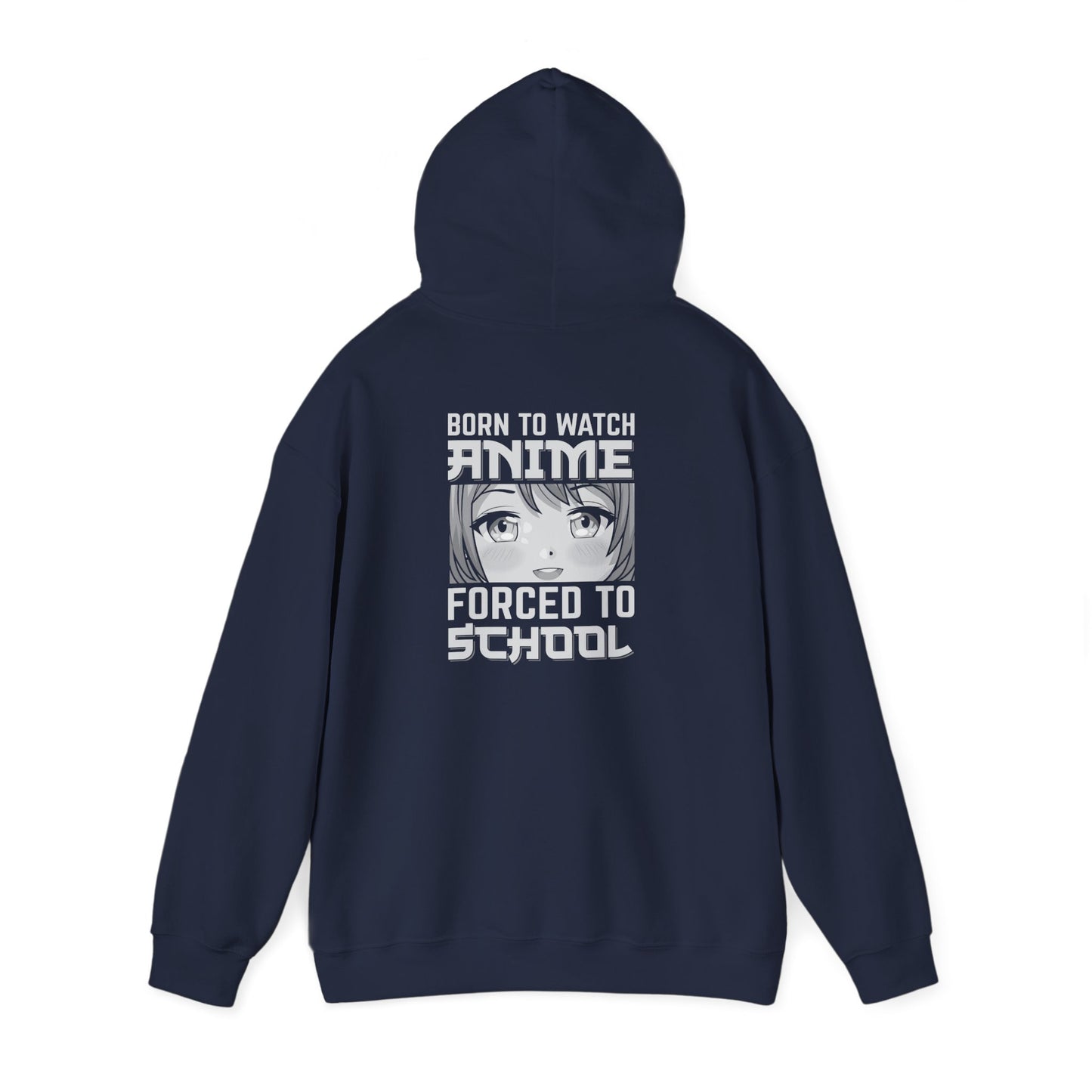 Anime Hoodie – “Forced to School”