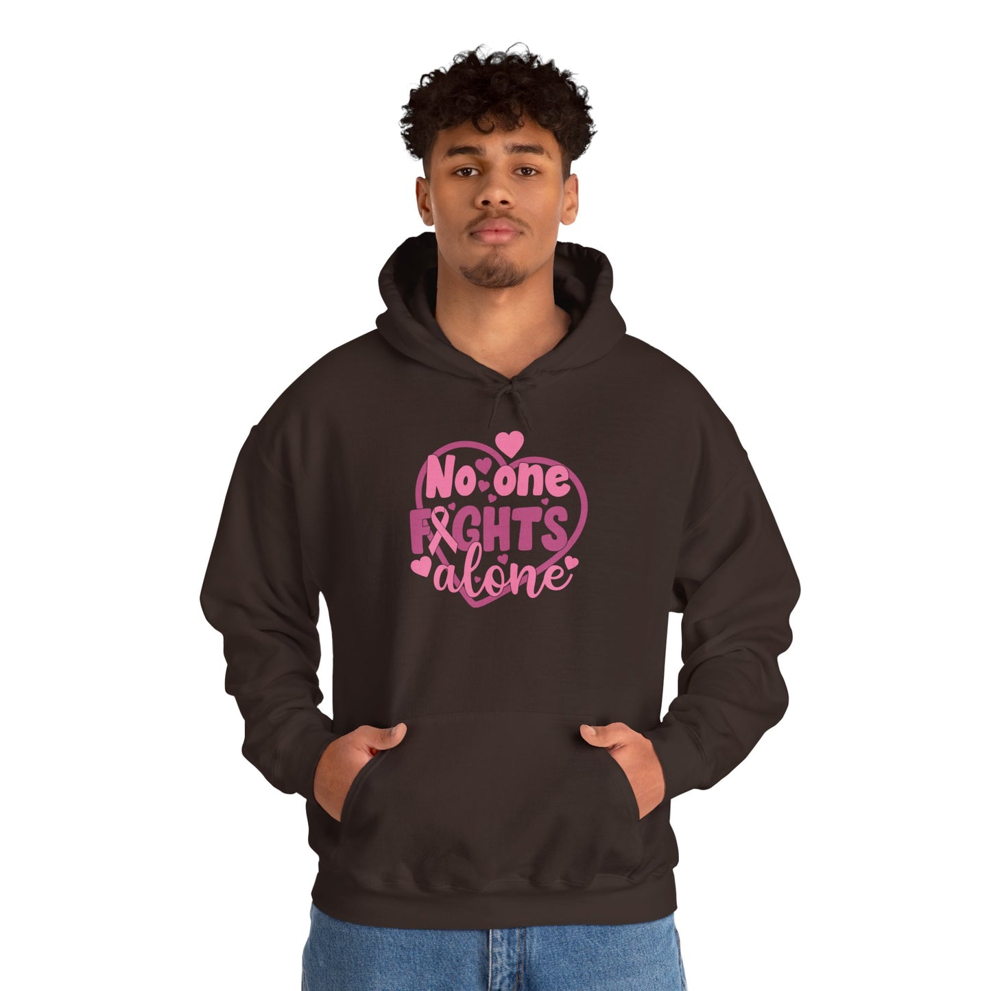 "No One Fights Alone" Hoodie