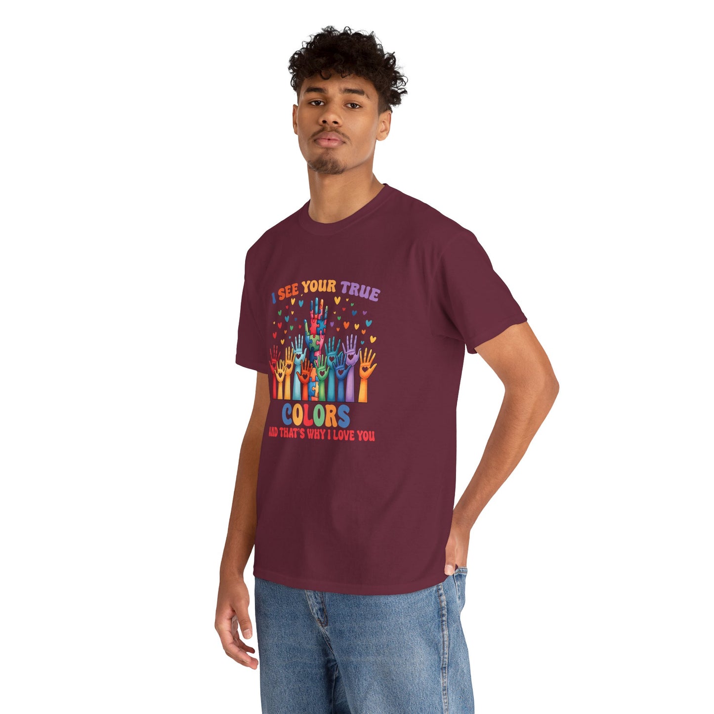 "I See Your True Colors" Rainbow Pride Tee