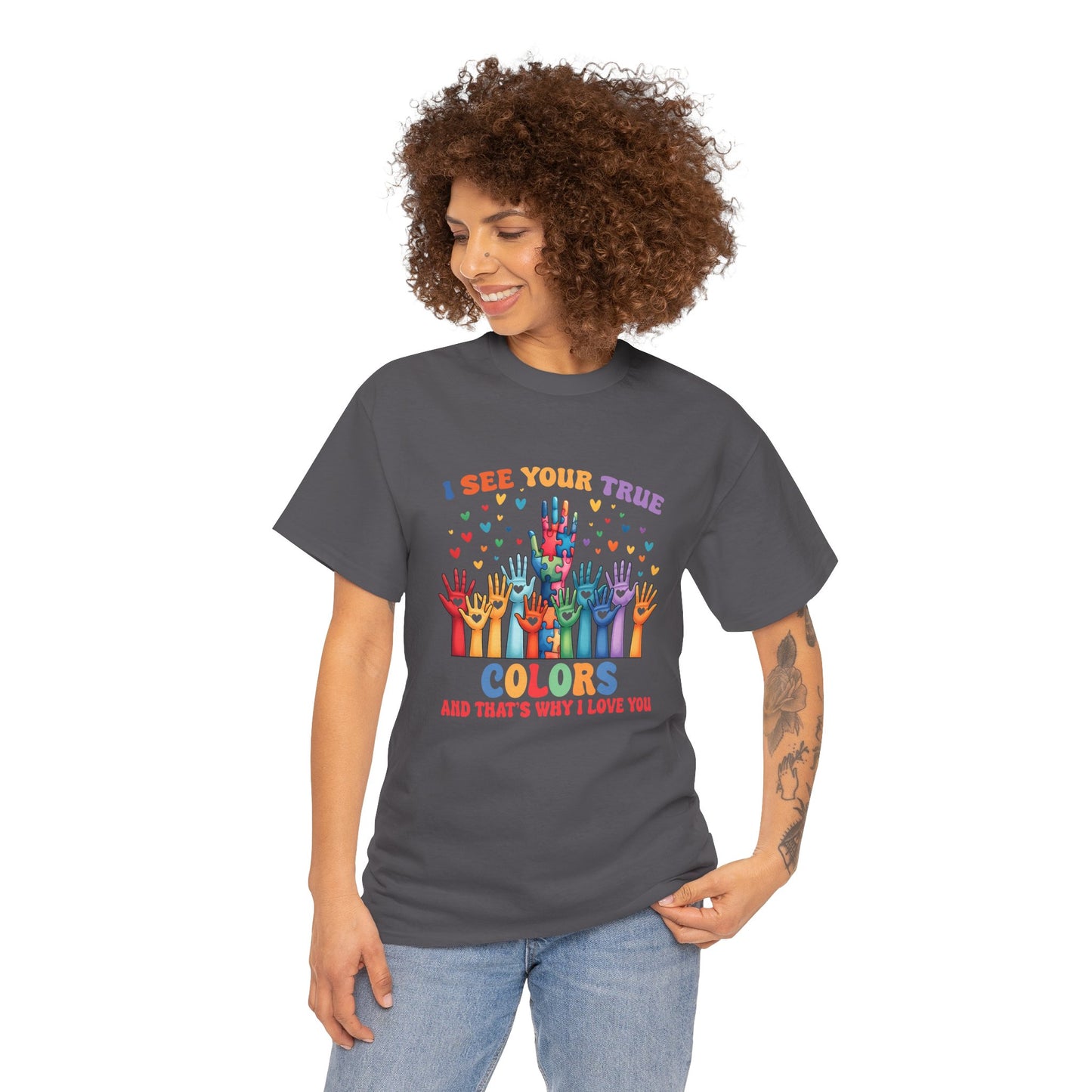 "I See Your True Colors" Rainbow Pride Tee