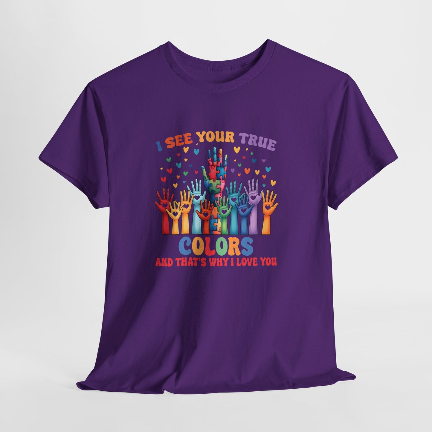 "I See Your True Colors" Rainbow Pride Tee
