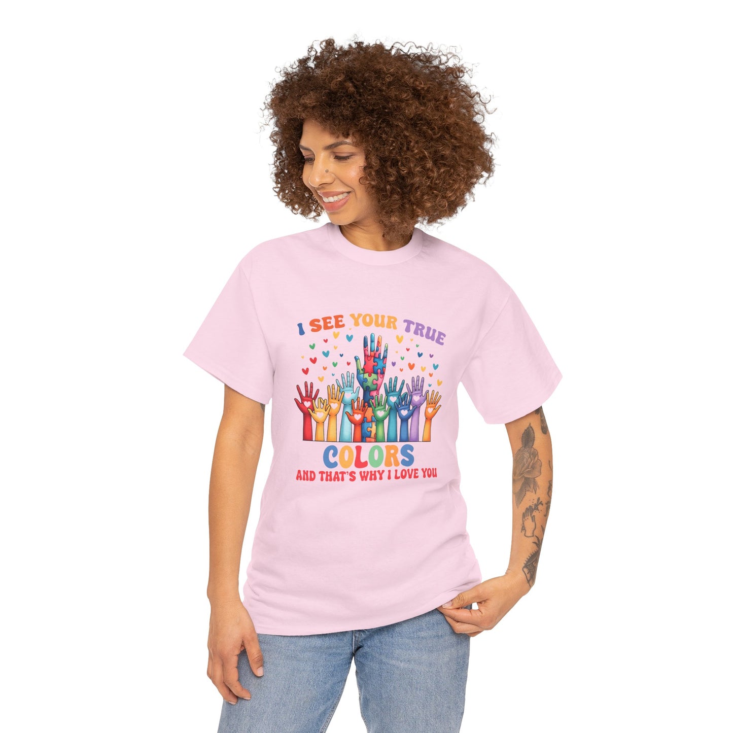 "I See Your True Colors" Rainbow Pride Tee
