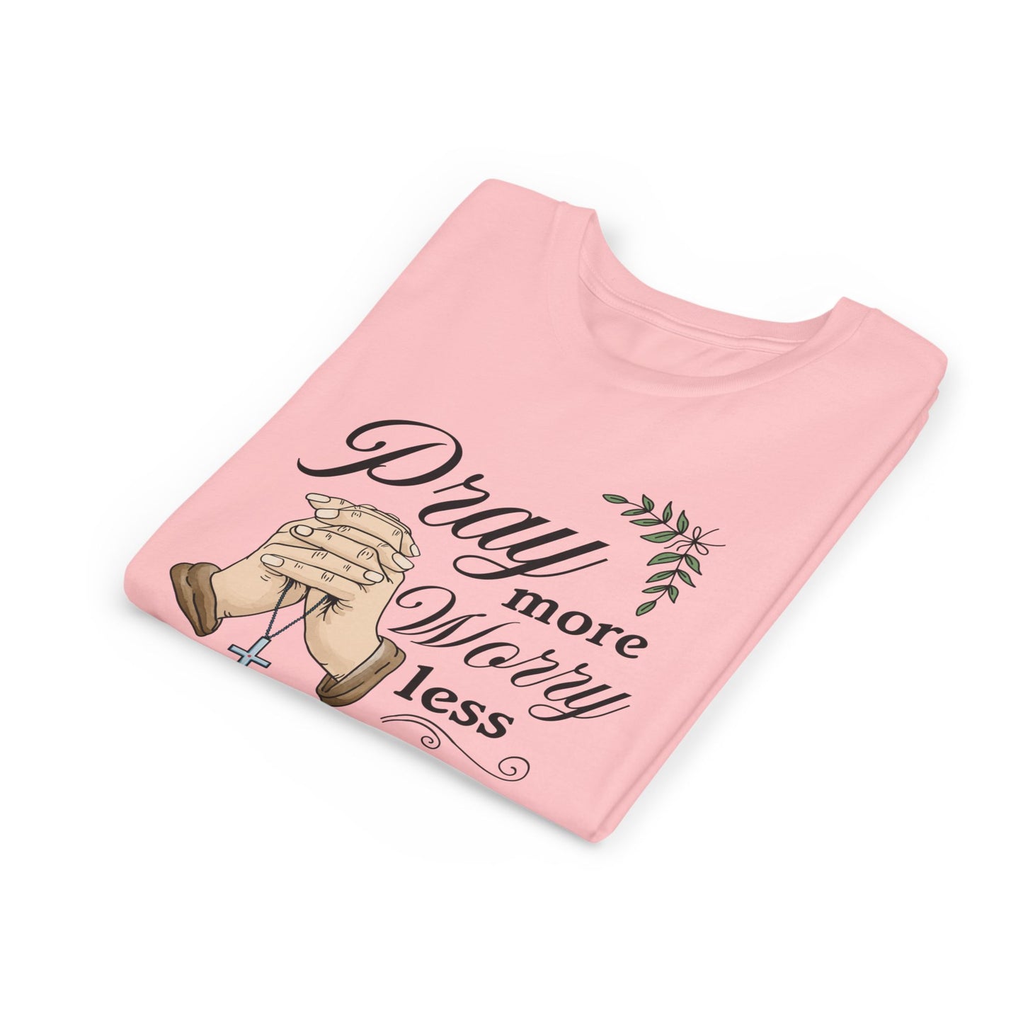 "Pray More Worry Less" Kids Shirt