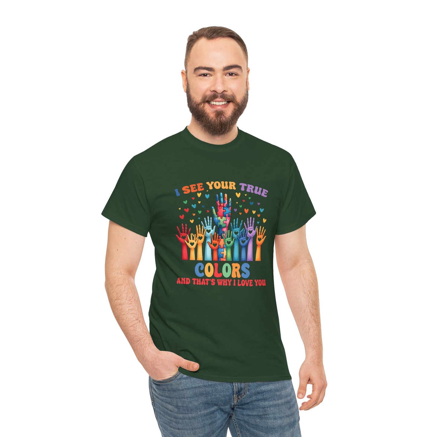 "I See Your True Colors" Rainbow Pride Tee