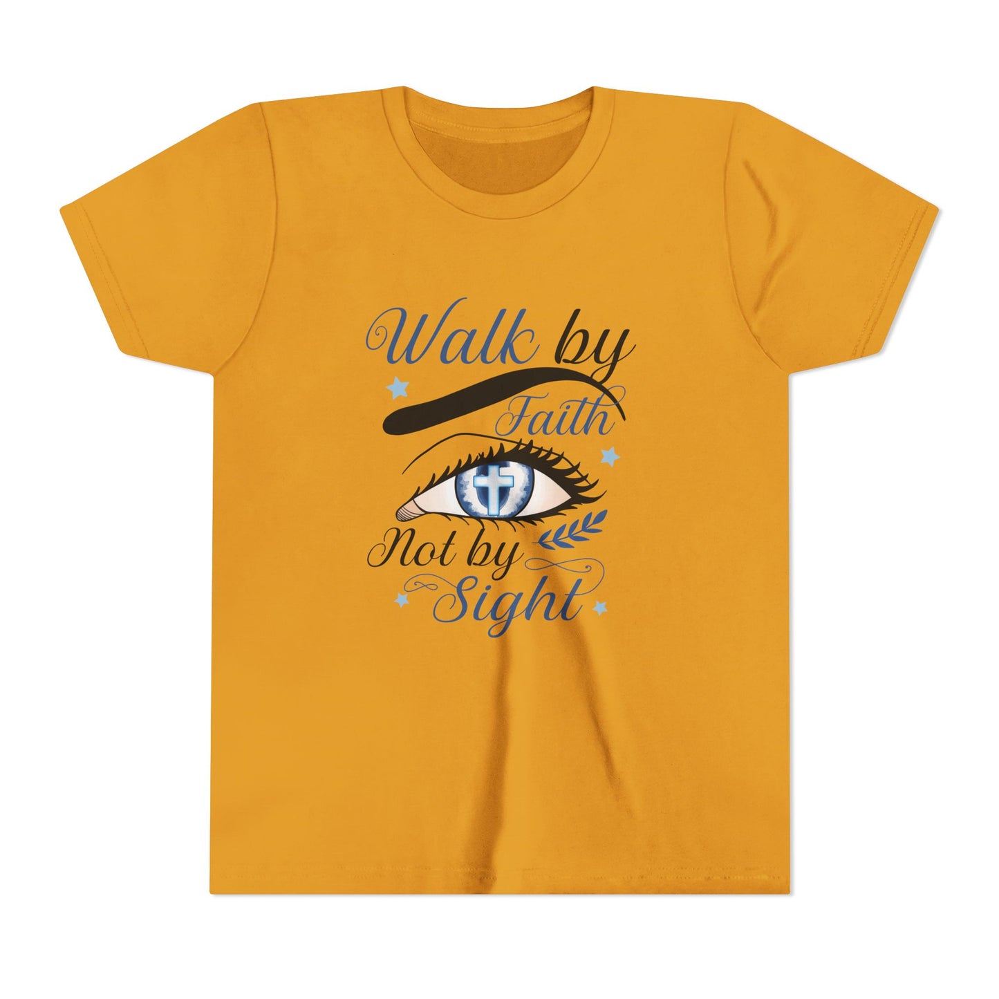 Youth Tee "Walk by Faith Not by Sight"
