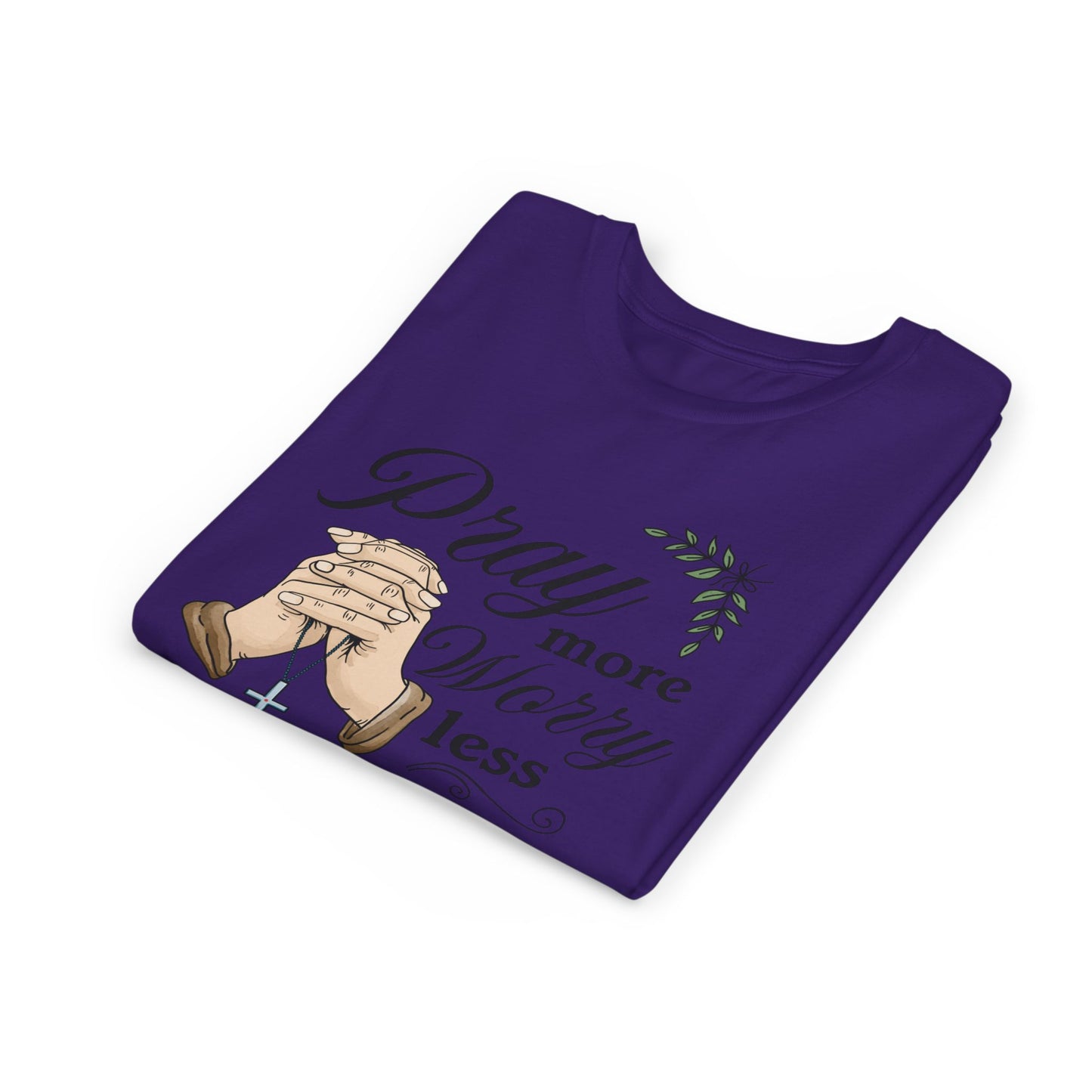 "Pray More Worry Less" Kids Shirt