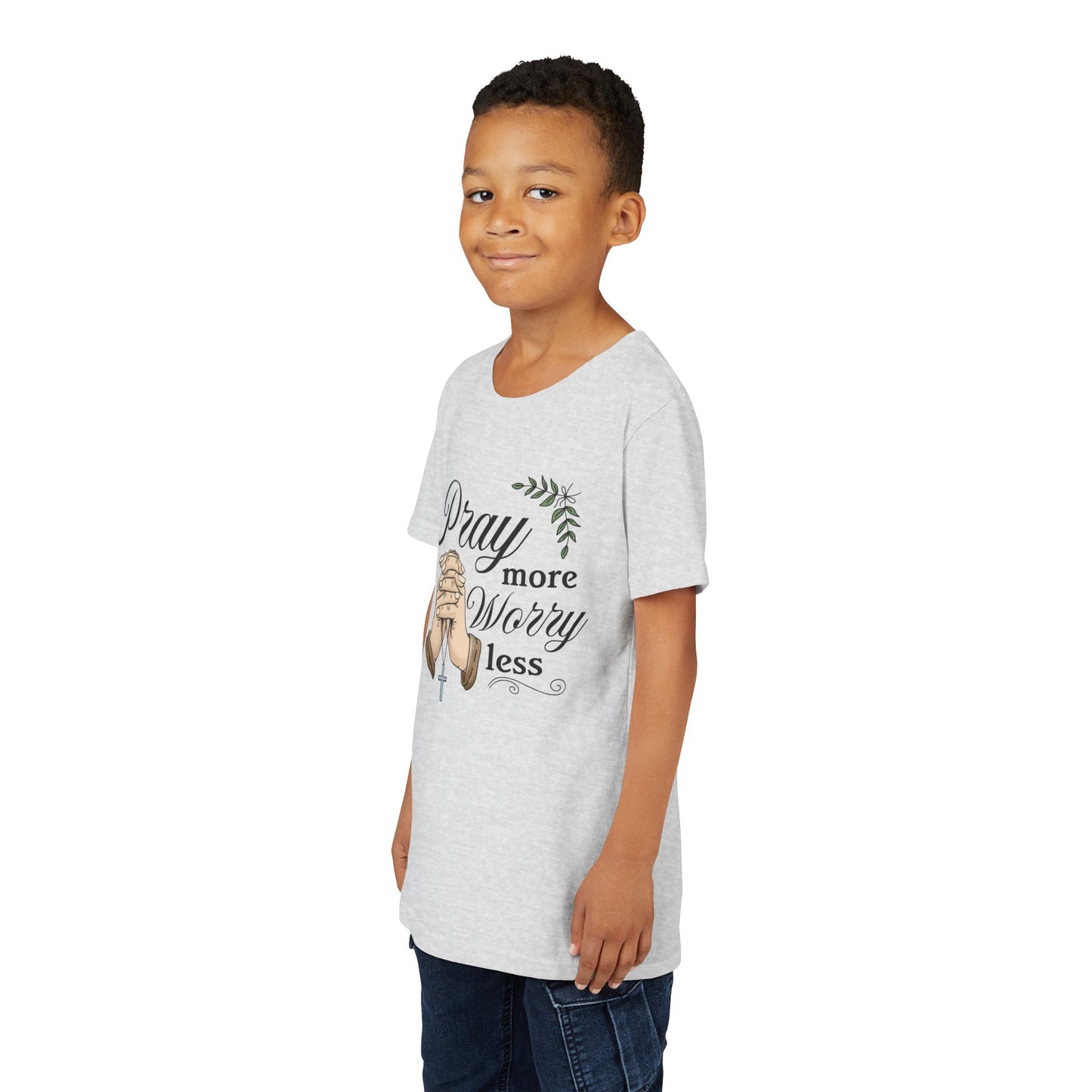 "Pray More Worry Less" Kids Shirt