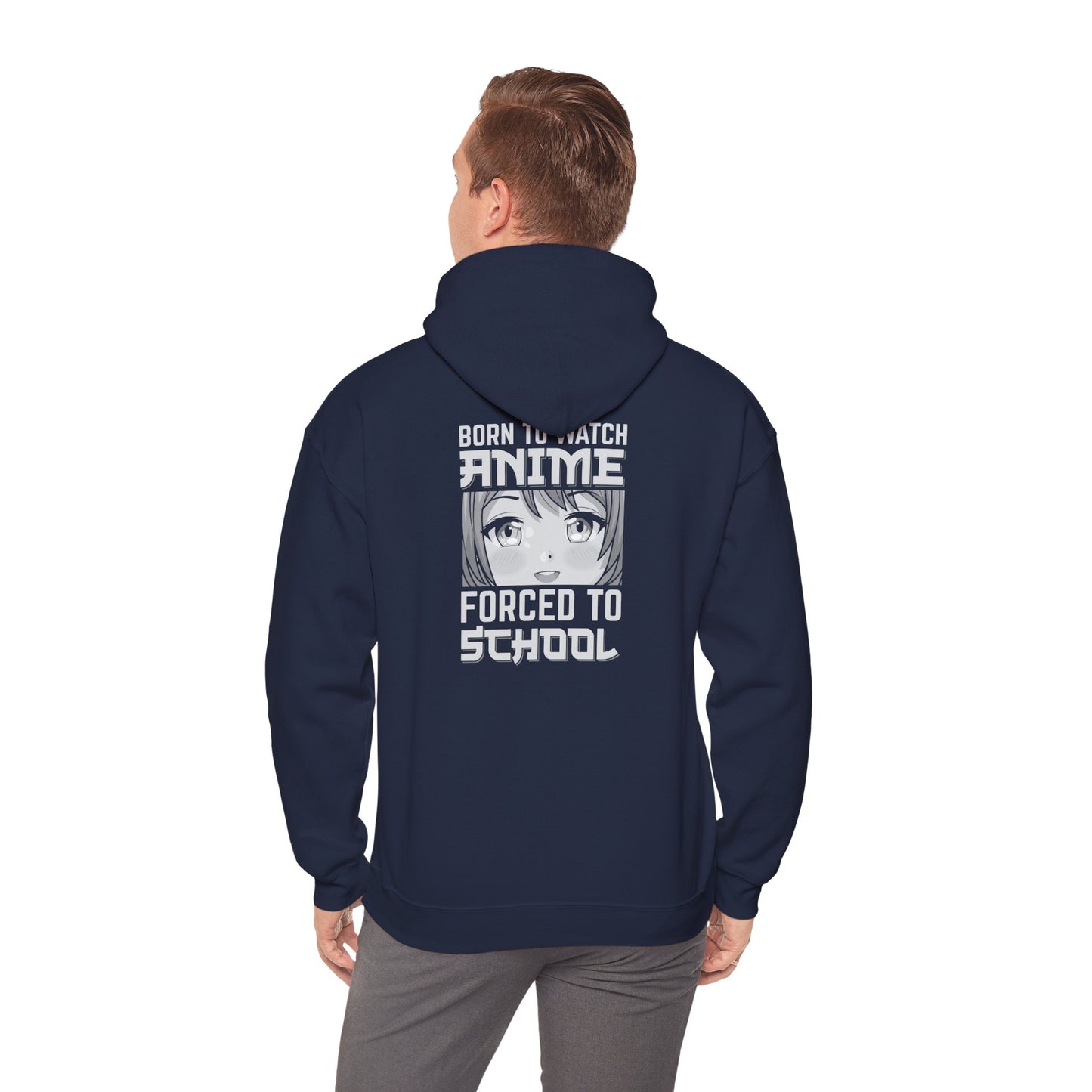 Anime Hoodie – “Forced to School”