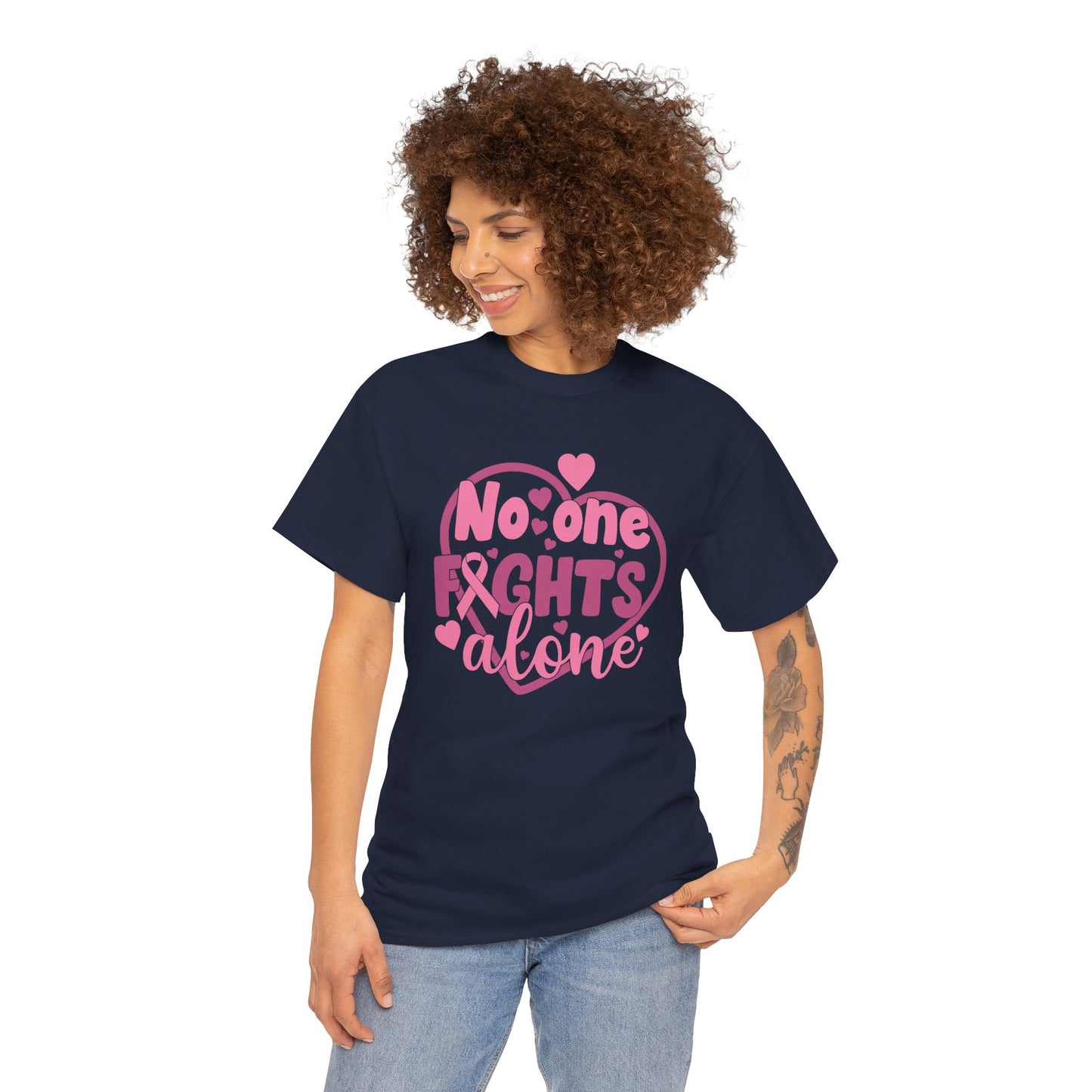 No One Fights Alone Tee