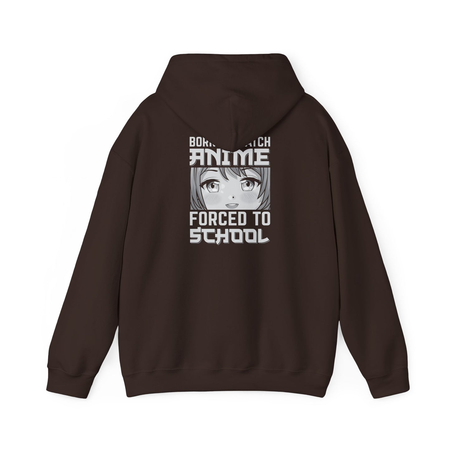 Anime Hoodie – “Forced to School”