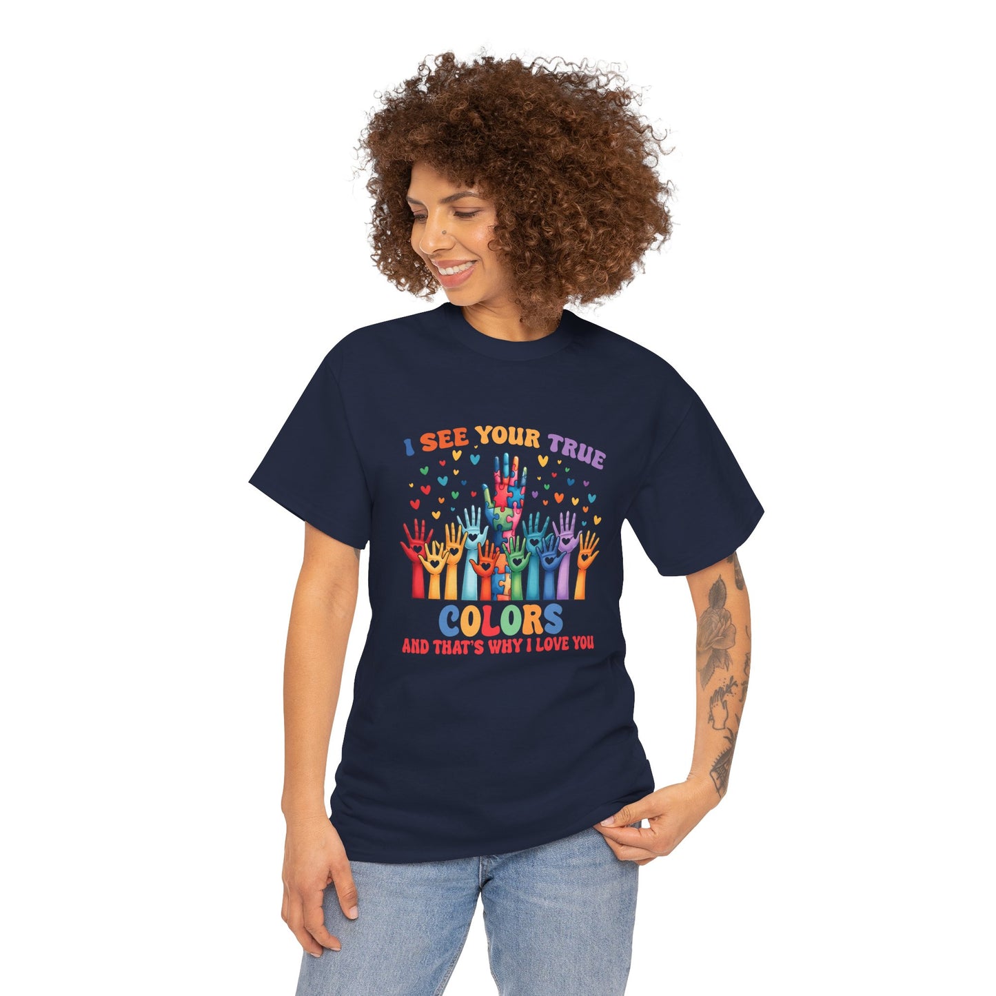 "I See Your True Colors" Rainbow Pride Tee