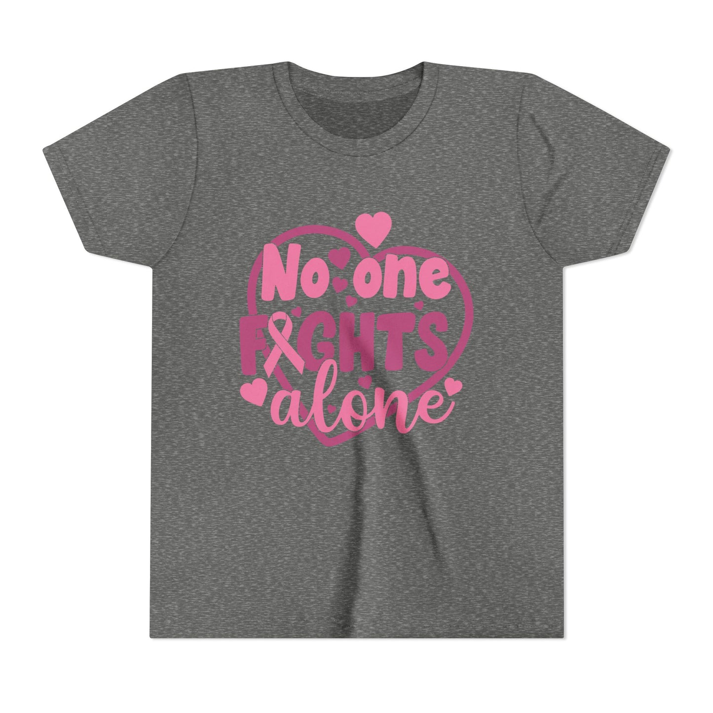 "No One Fights Alone"  Kids Shirt