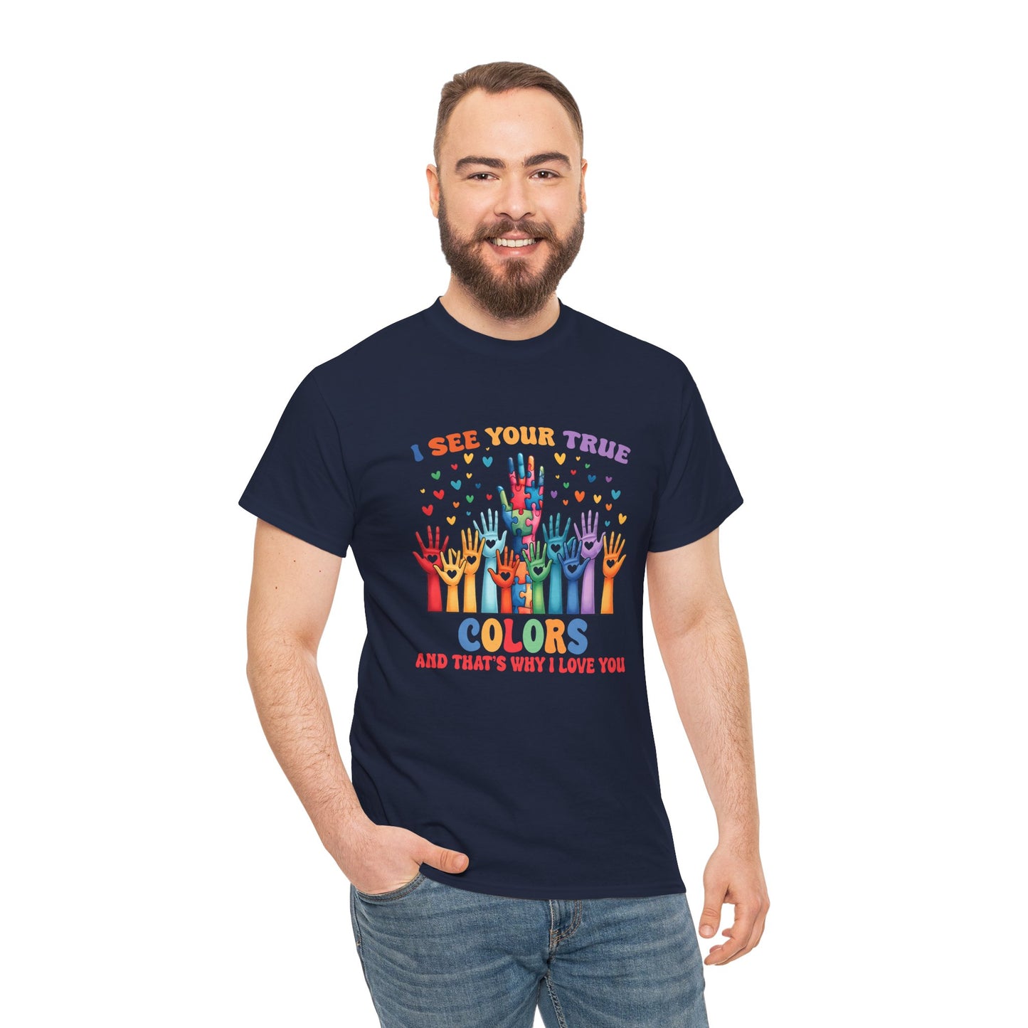 "I See Your True Colors" Rainbow Pride Tee
