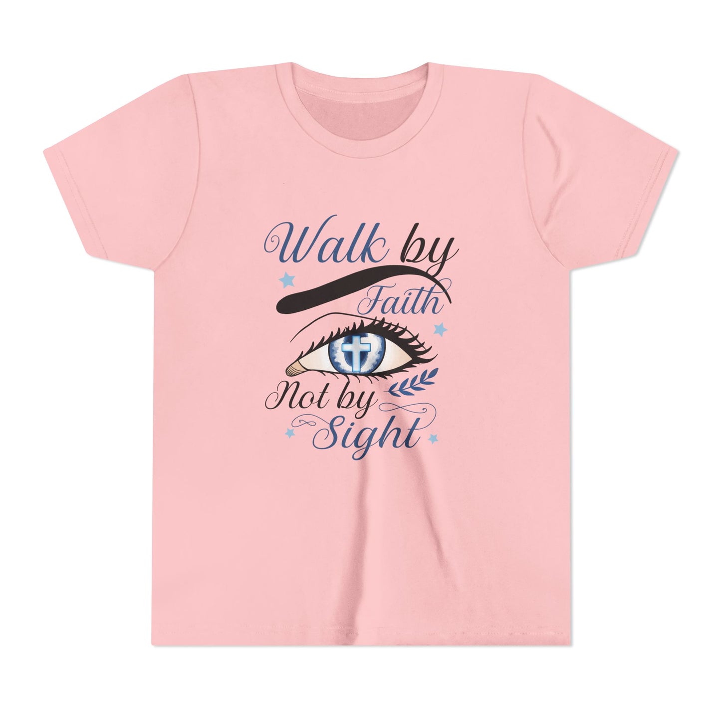 Youth Tee "Walk by Faith Not by Sight"