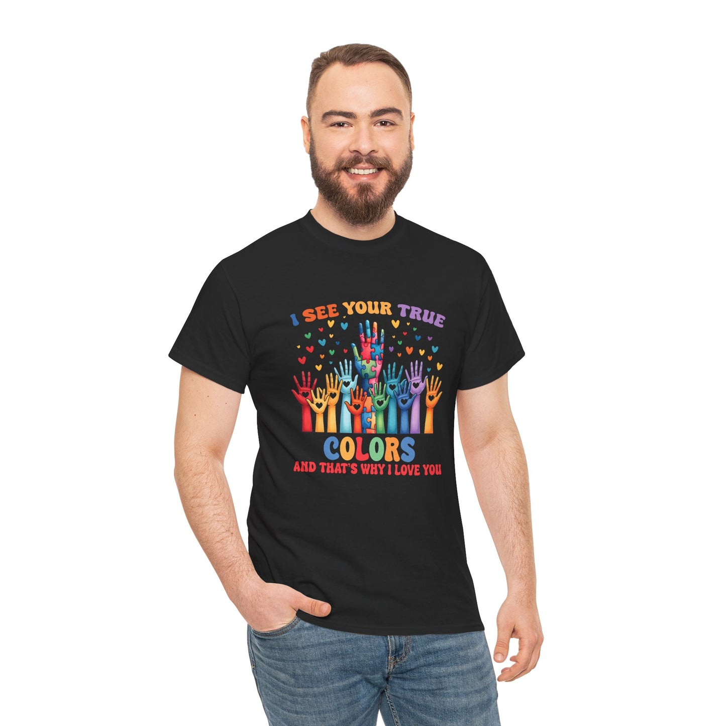 "I See Your True Colors" Rainbow Pride Tee