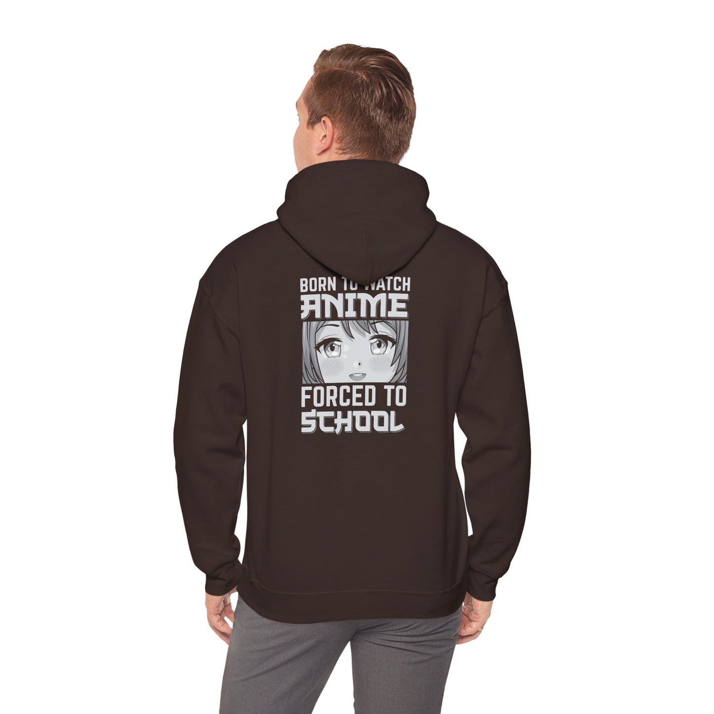 Anime Hoodie – “Forced to School”