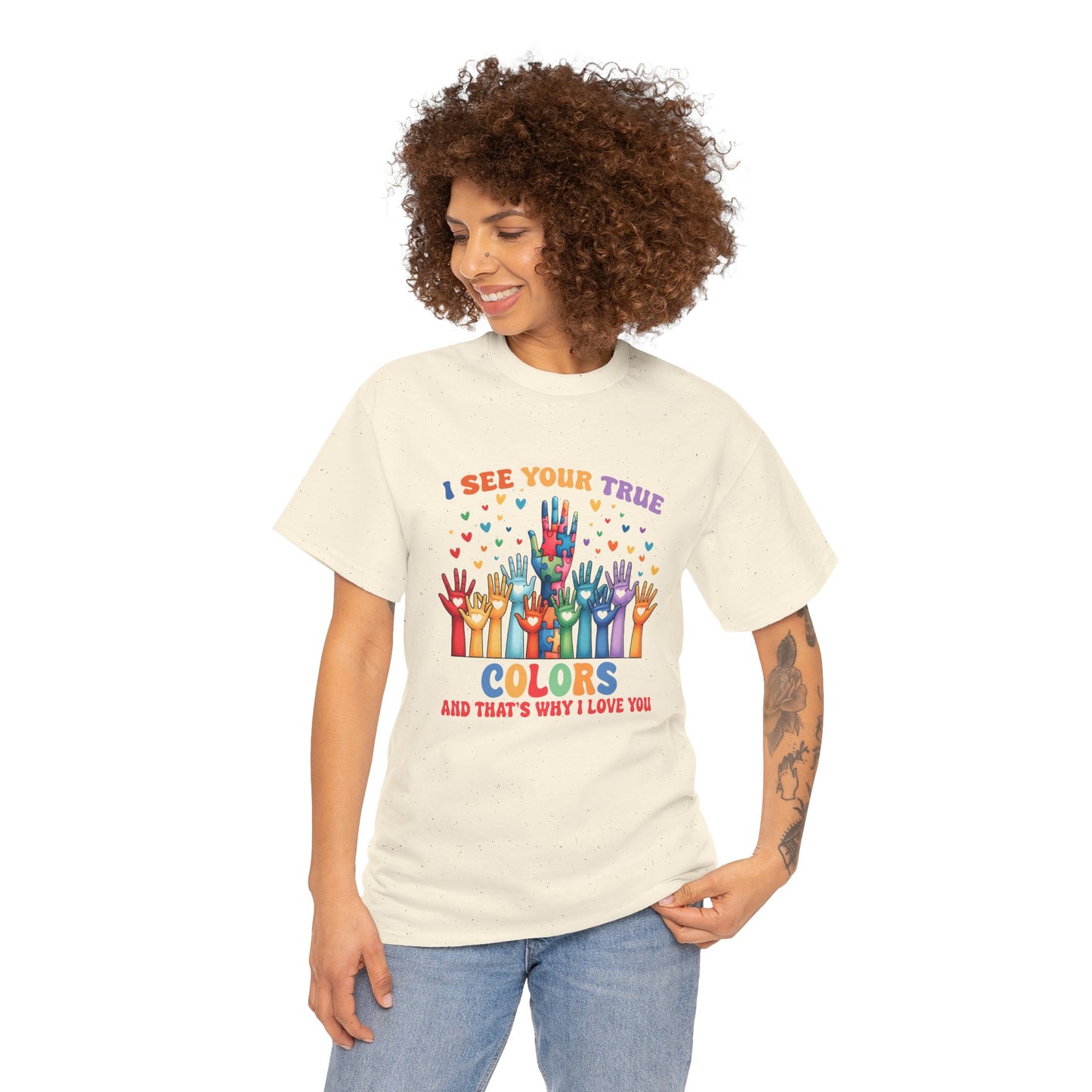 "I See Your True Colors" Rainbow Pride Tee