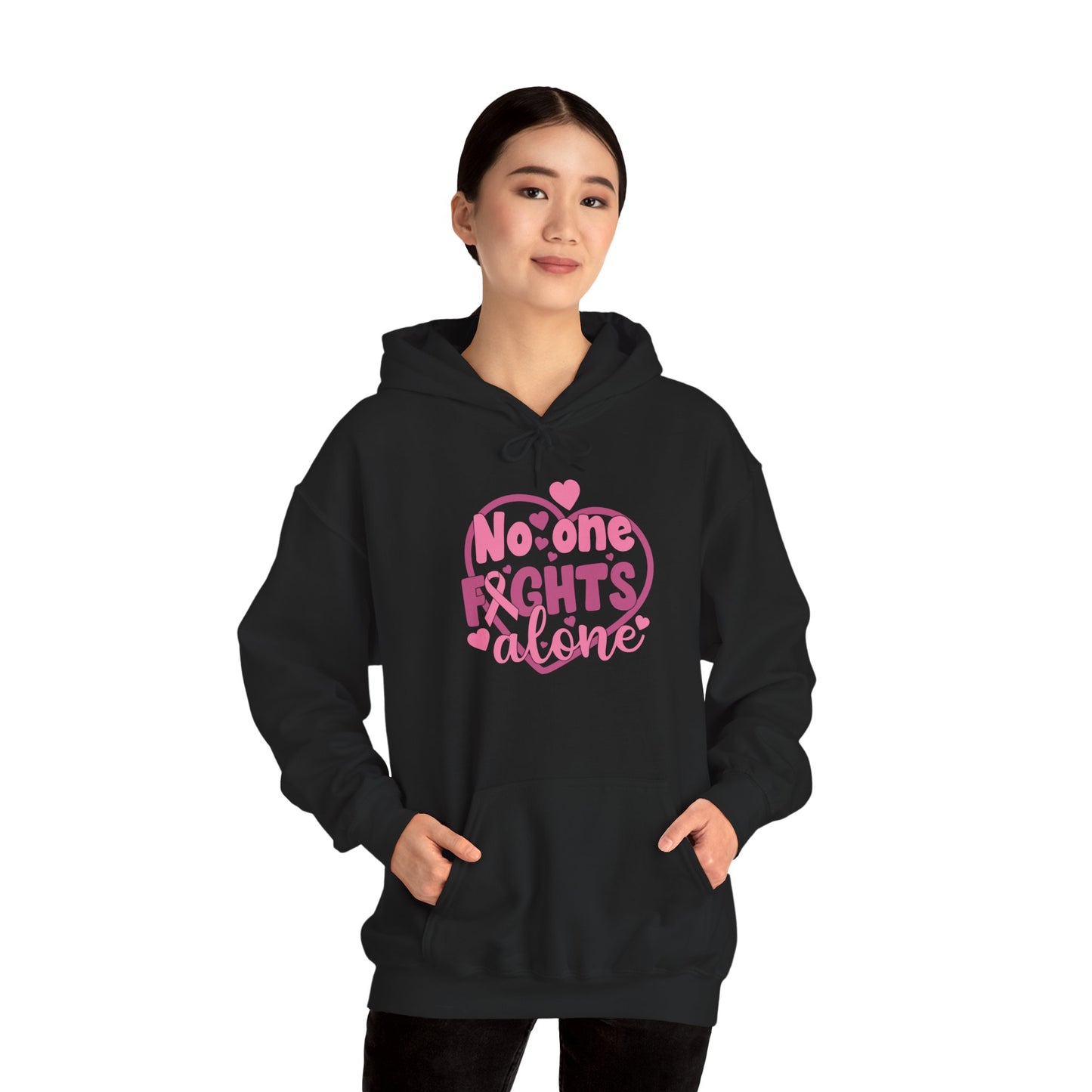 "No One Fights Alone" Hoodie