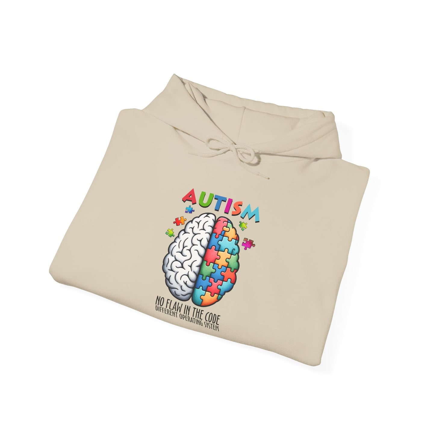 Autism Awareness Puzzle Brain Hoodie