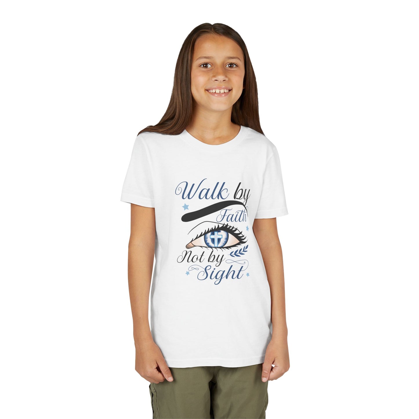 Youth Tee "Walk by Faith Not by Sight"