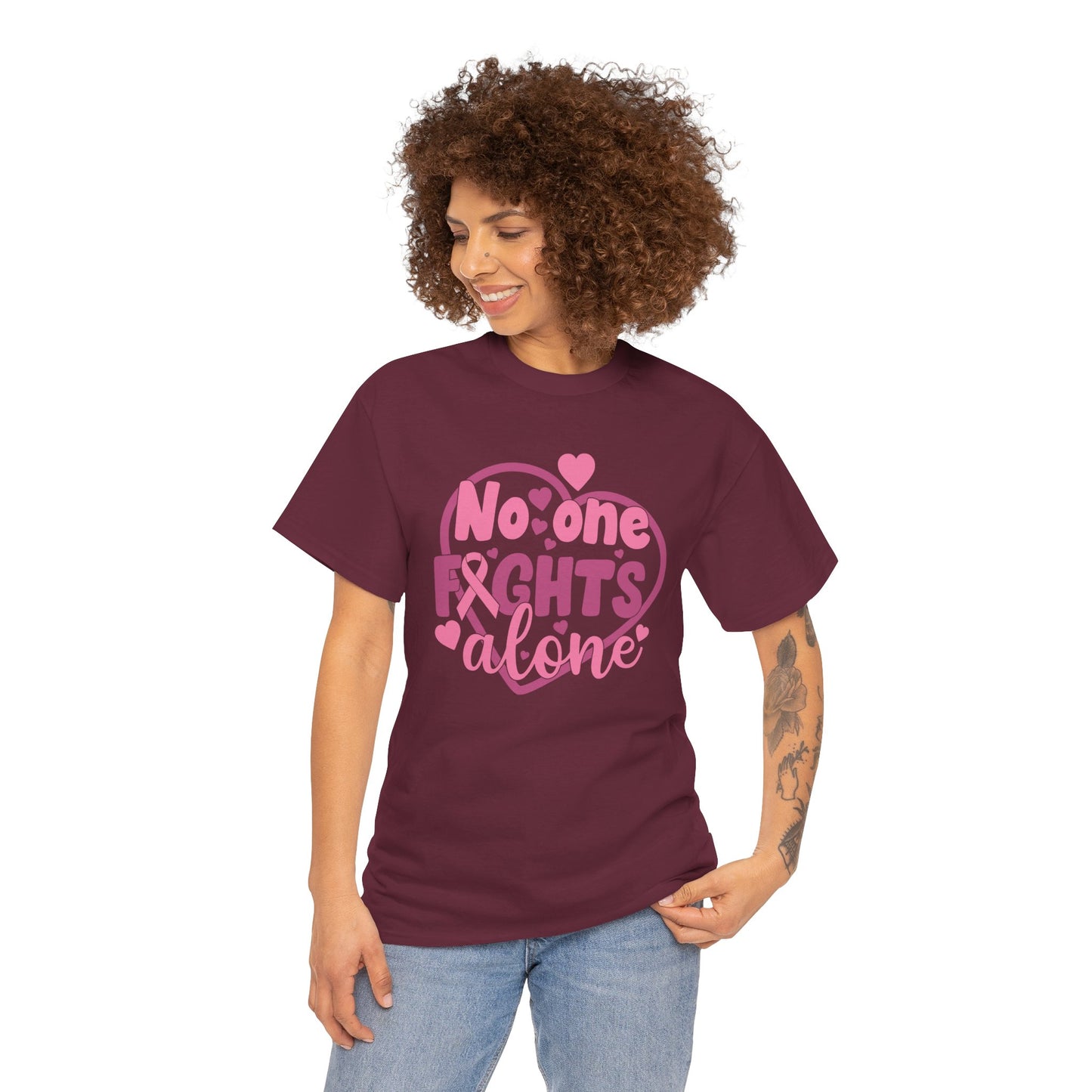 No One Fights Alone Tee