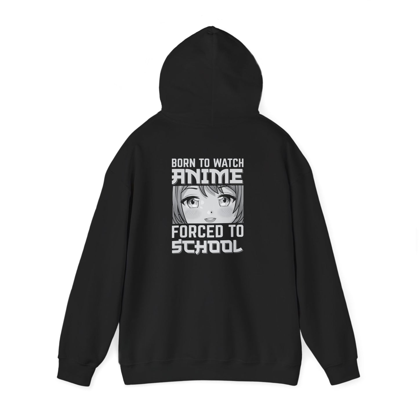 Anime Hoodie – “Forced to School”
