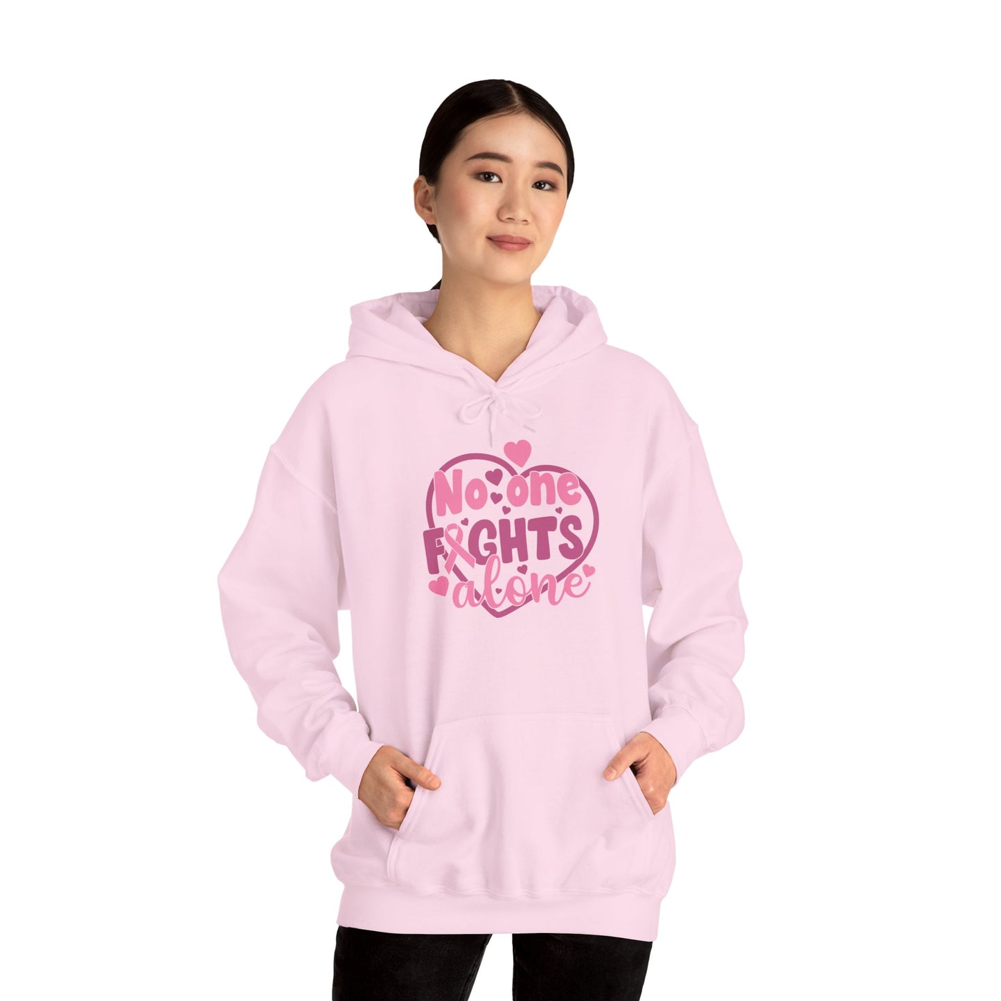 "No One Fights Alone" Hoodie