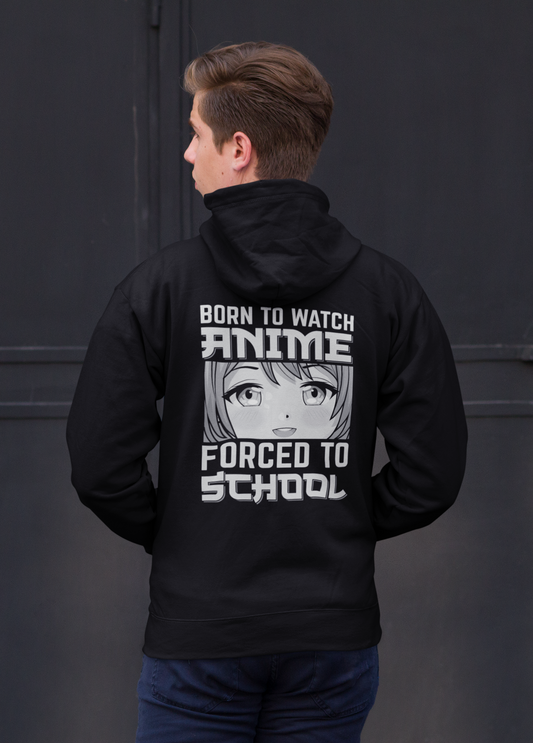 Anime Hoodie – “Forced to School”
