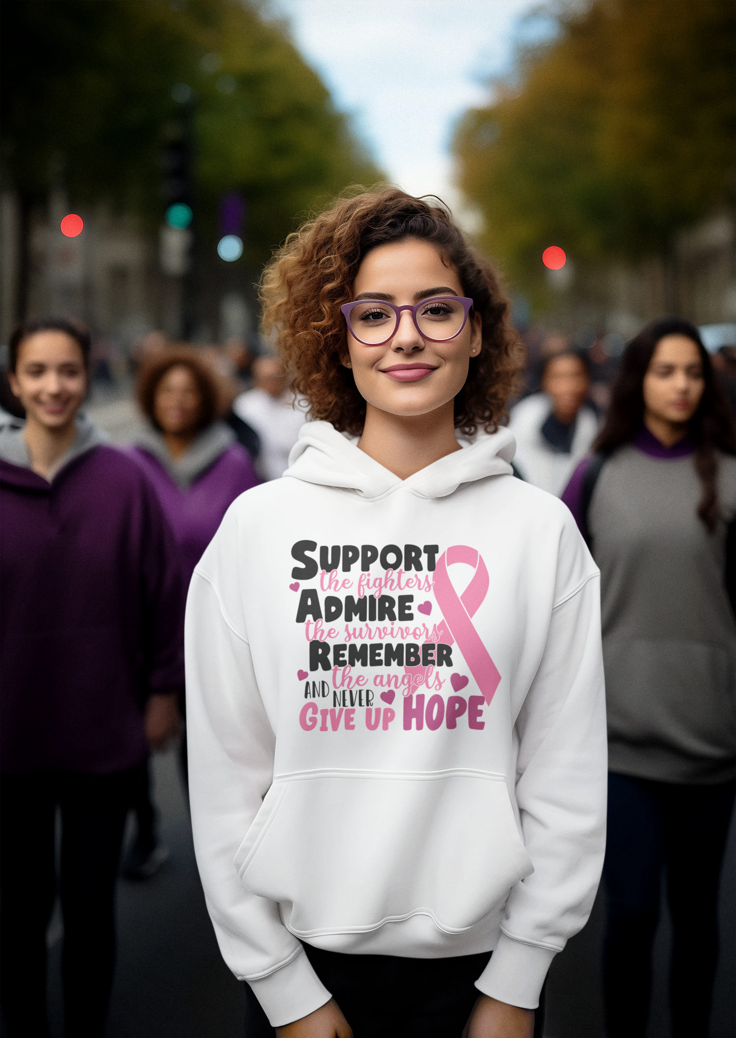 "Support, Admire, Remember" Hoodie