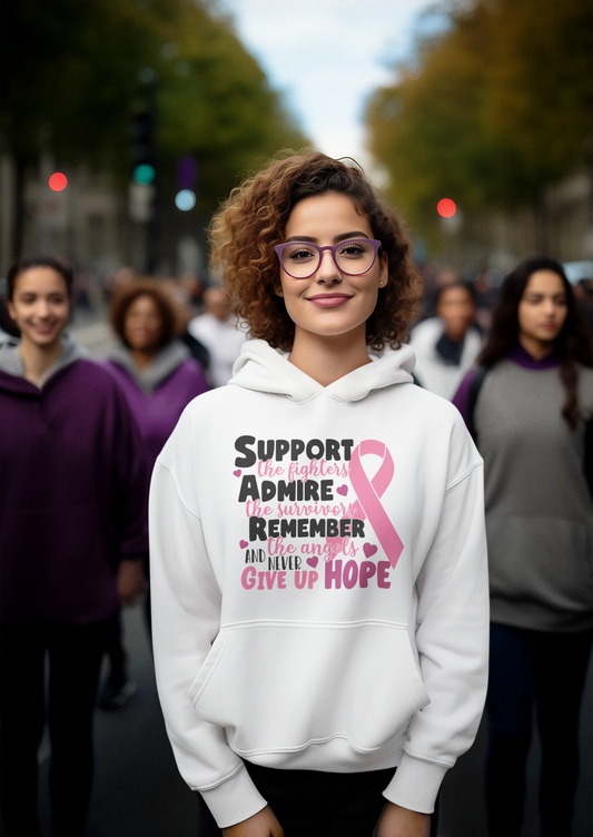 "Support, Admire, Remember" Hoodie