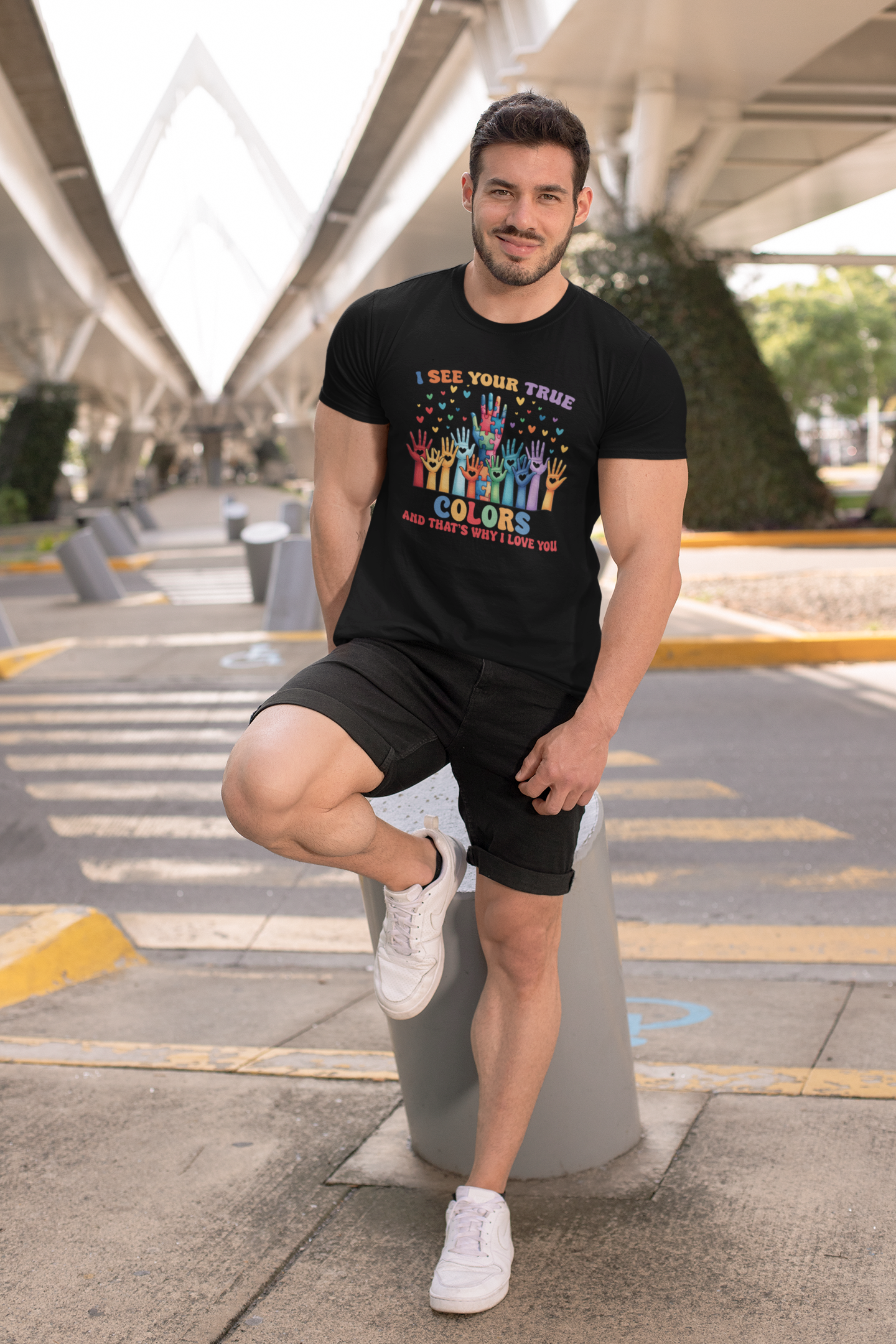 "I See Your True Colors" Rainbow Pride Tee