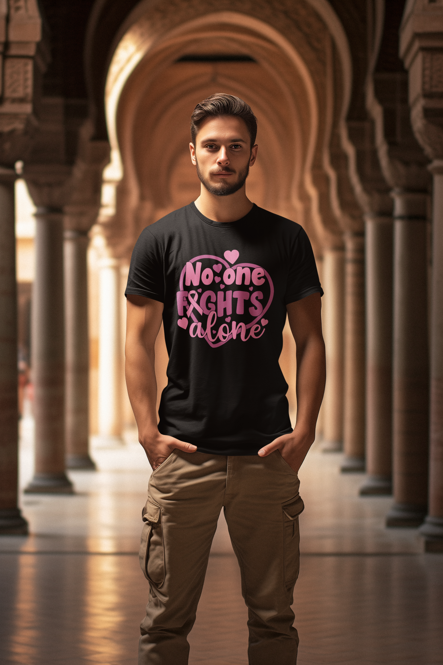 No One Fights Alone Tee
